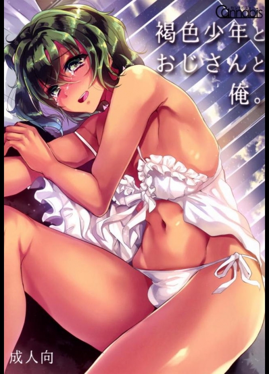 褐色の可愛い子とのほのぼの本だと思って油断してたら男の子だった上に知らないおじさんにアナル犯されてもうたｗｗｗ【しまじ 同人誌・エロ漫画】