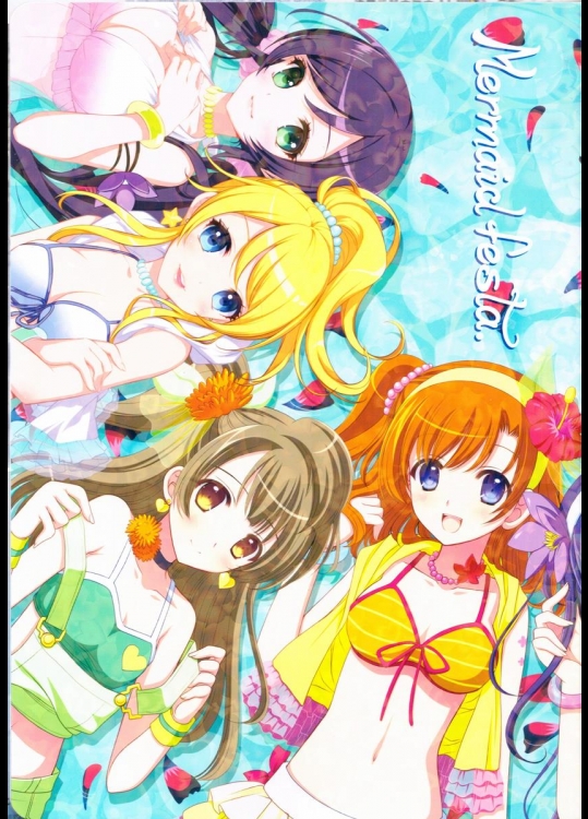 (C84) [JOKER TYPE, Snow Ring (西又葵, 白羽奈尾)] Mermaid festa. (ラブライブ!)_2