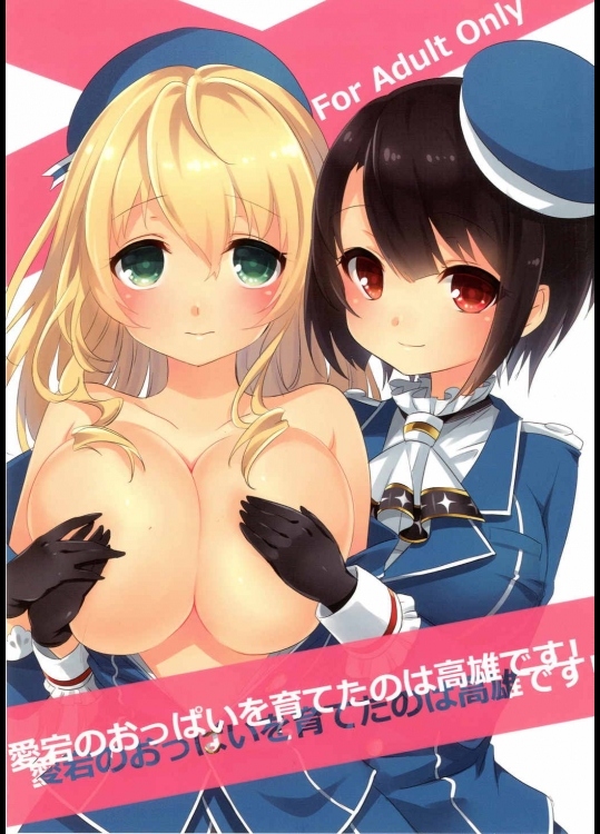 [ズワイガニビーム]愛宕のおっぱいを育てたのは高雄です! (隊これくしょん -艦これ-)
